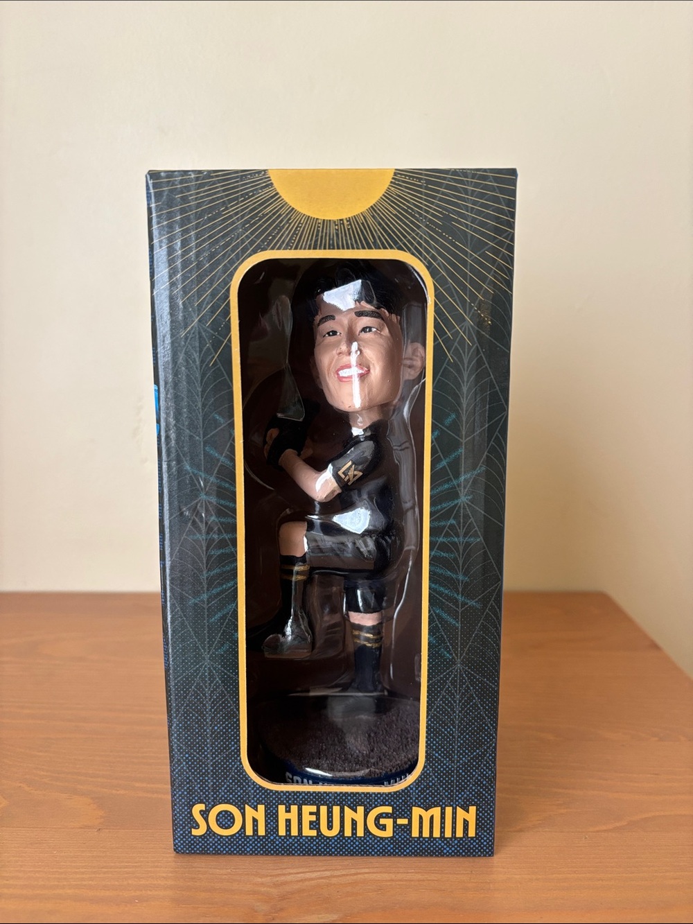 Son Heung-Min Bobblehead in Black and Gold Los Angeles Dodgers July 11th New